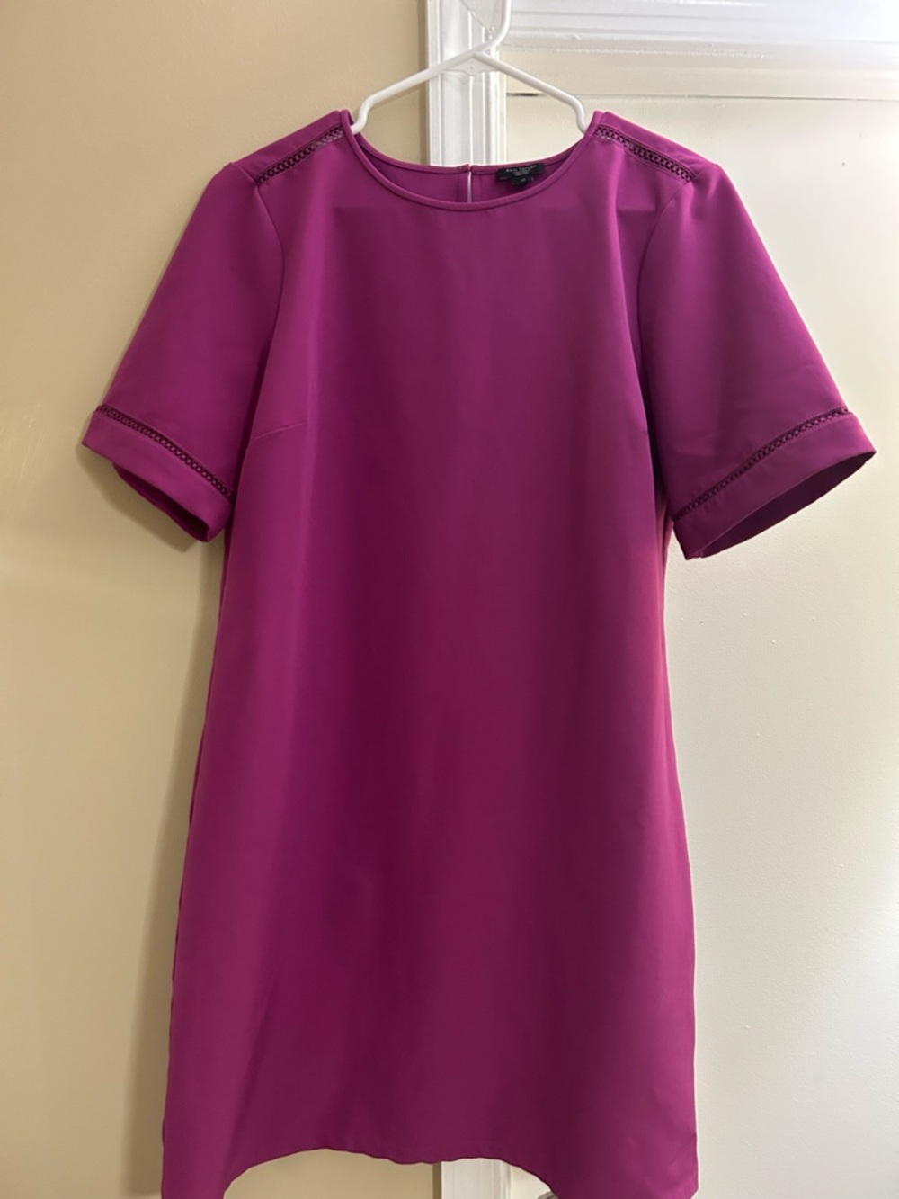 Ann Taylor Factory Bright Fuchsia Dress